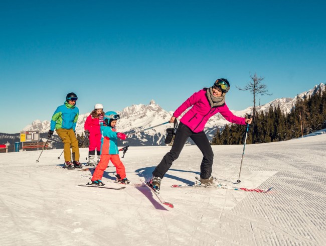 Skiurlaub mit der Familie in Ski amadé © TVB Eben_Sobietzki