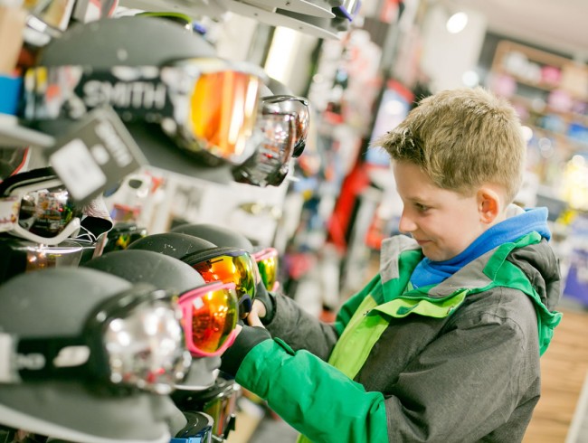 Skiverleih im Feriendorf Eben